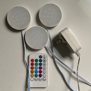 Wired Electric LED lights with remote